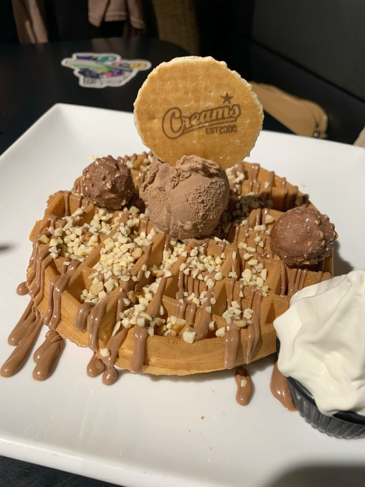 Ferrero Rocher Special Waffles